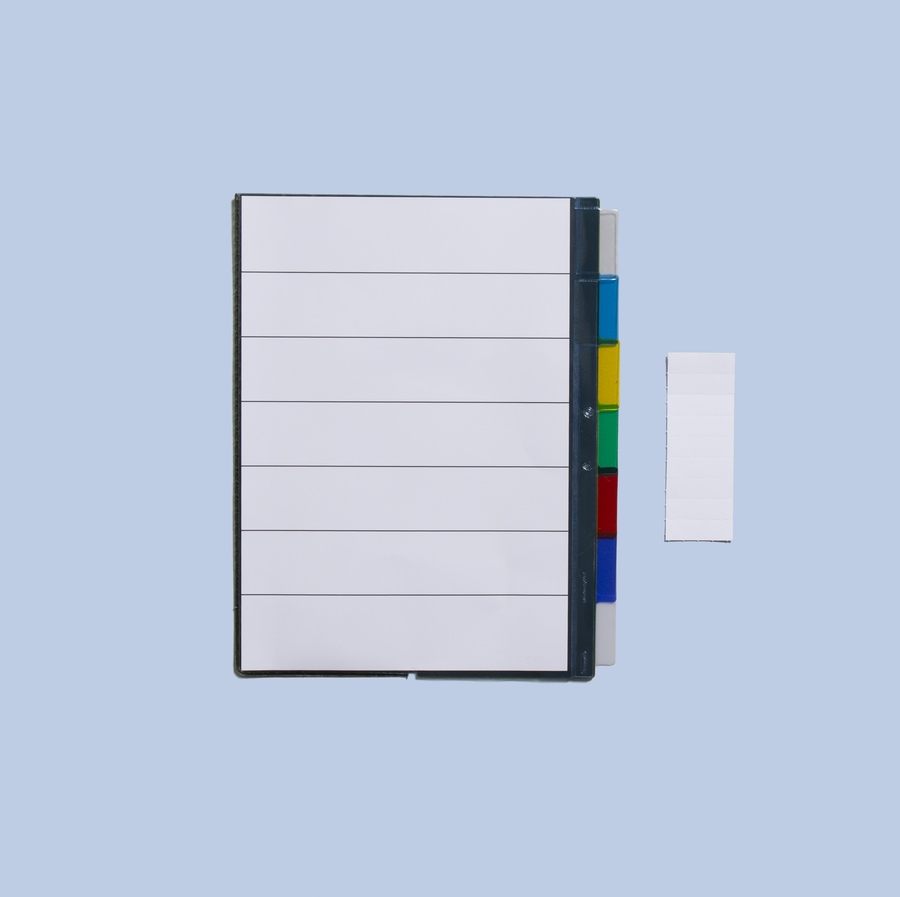 Index Folder 7 Coloured